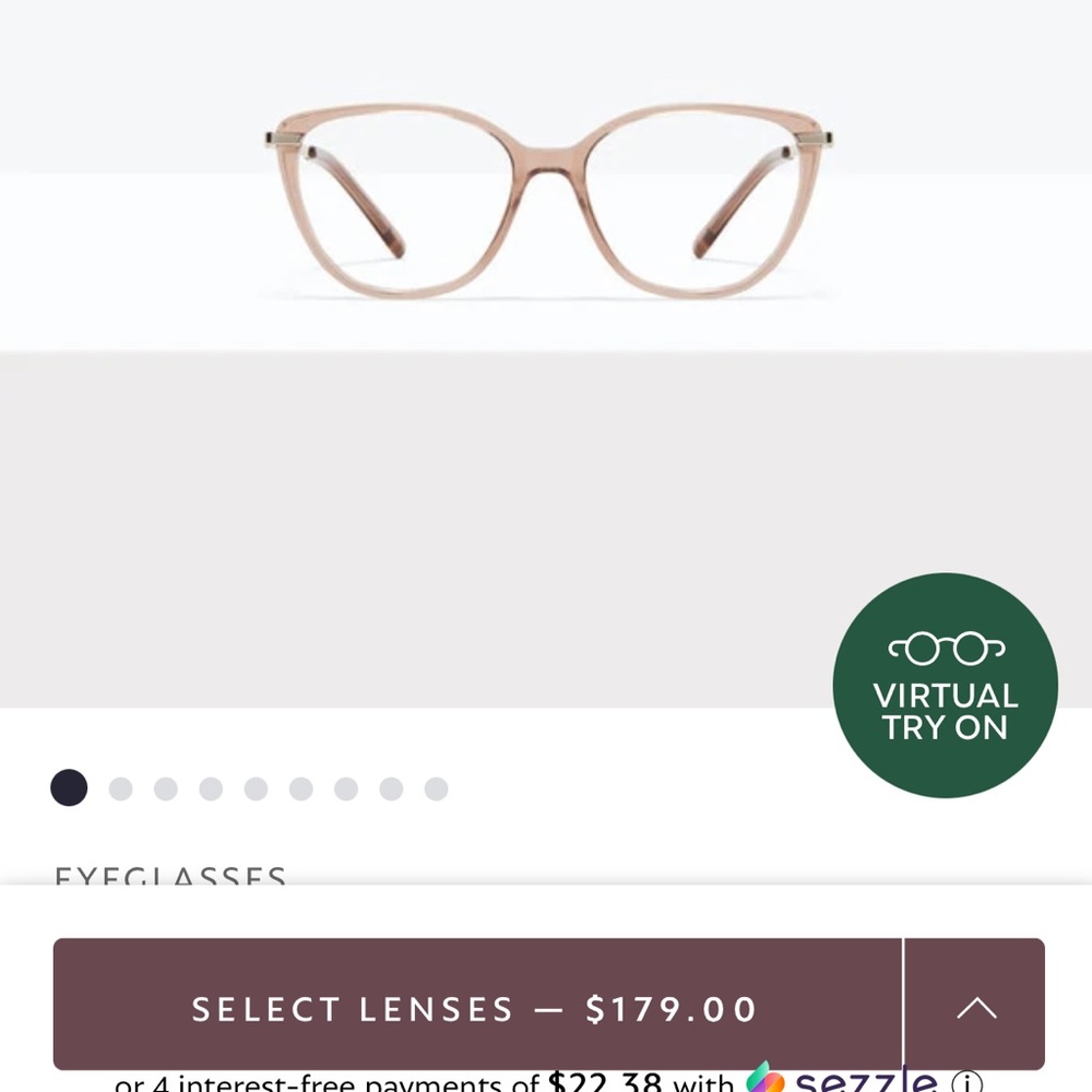 Bonlook Illusion Rose glasses
